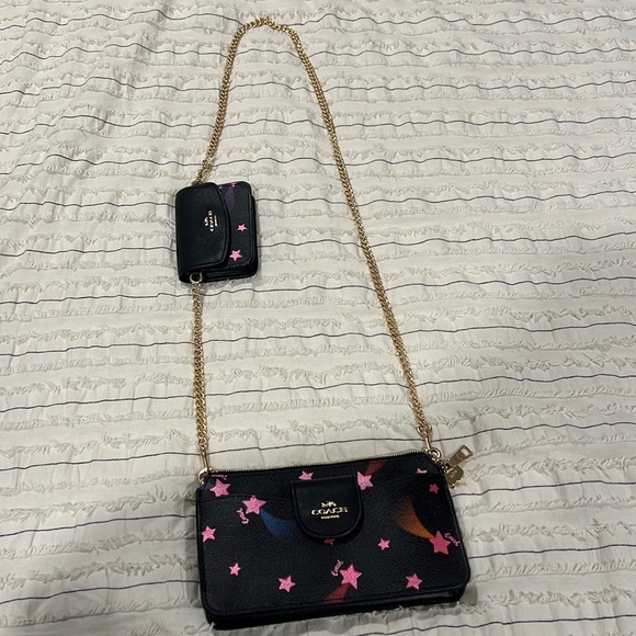 Coach Handbags - Disco Print Coach Cross Body✨